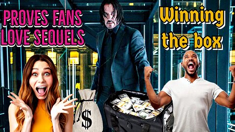 John wick 4 pimp slaps Shazam in the box office race