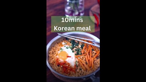 10mins Korean meal