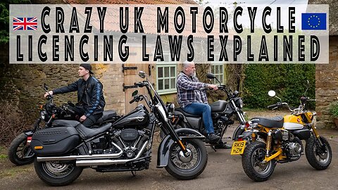 Why fewer young people ride motorcycles. The UK Licencing Laws explained and ripped apart!