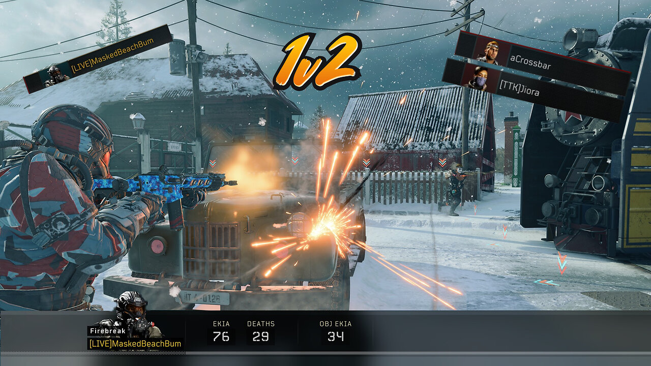 Pull off a Miracle 1v2 Lvl 1000 Bo4🤪