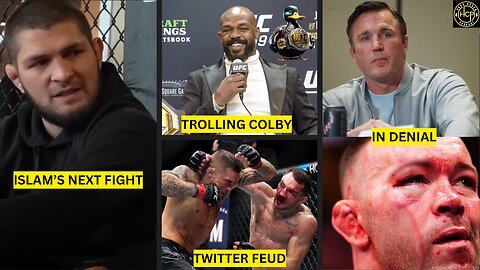 Khabib on Islam vs Topuria, Colby and Chael in Denial, Jon Jones Trolls, Chandler vs Poirier