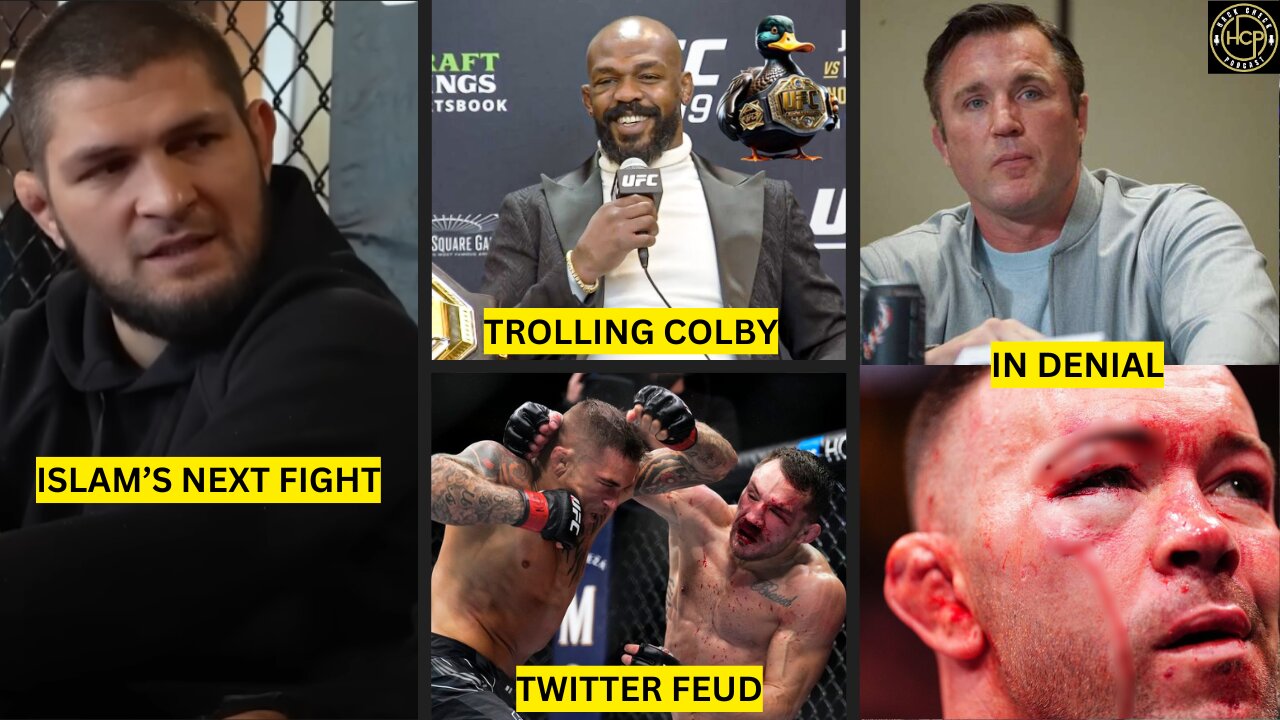 Khabib on Islam vs Topuria, Colby and Chael in Denial, Jon Jones Trolls, Chandler vs Poirier