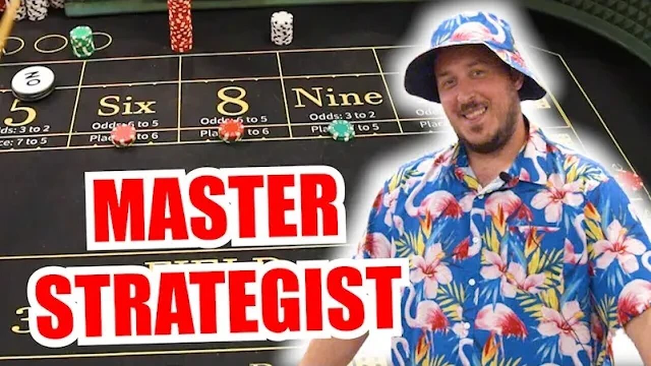 🔥MASTER STRATEGIST🔥 30 Roll Craps Challenge - WIN BIG or BUST #359