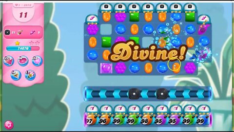 Covid Edition: Candy Crush Level 3976 Talkthrough, 25 Moves 0 Boosters