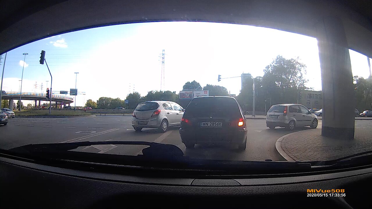 Skręt w prawo z niewłaściwego pasa ruchu