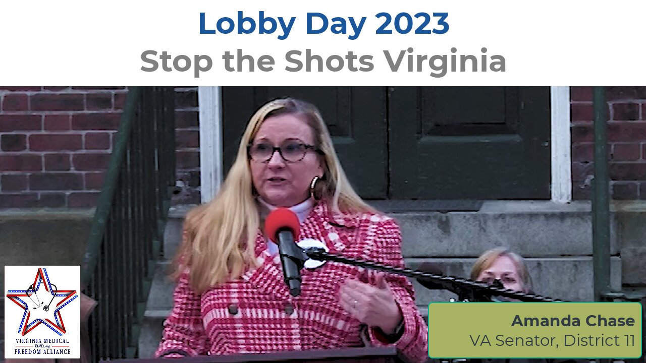 Delegate Amanda Chase - Lobby Day 2023