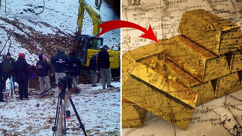 We found treasure with THE excavator!