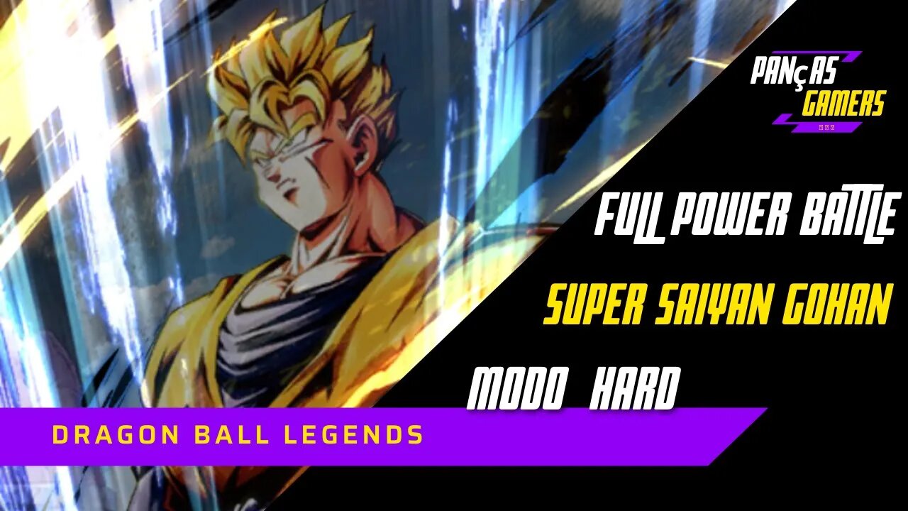 COMO VENCER O GOHAN SUPER SAIYAN NO FULL POWER BATTLE - MODO HARD - Dragon Ball Legends