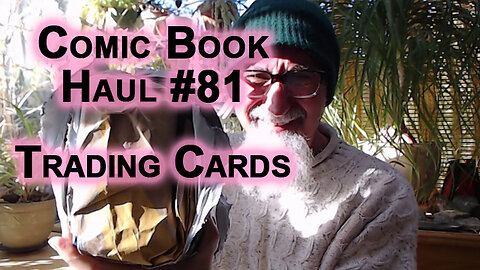 Comic Book Haul #81: Political Trading Cards, Eclipse Comics, First Two Trump Rookie Cards [ASMR]