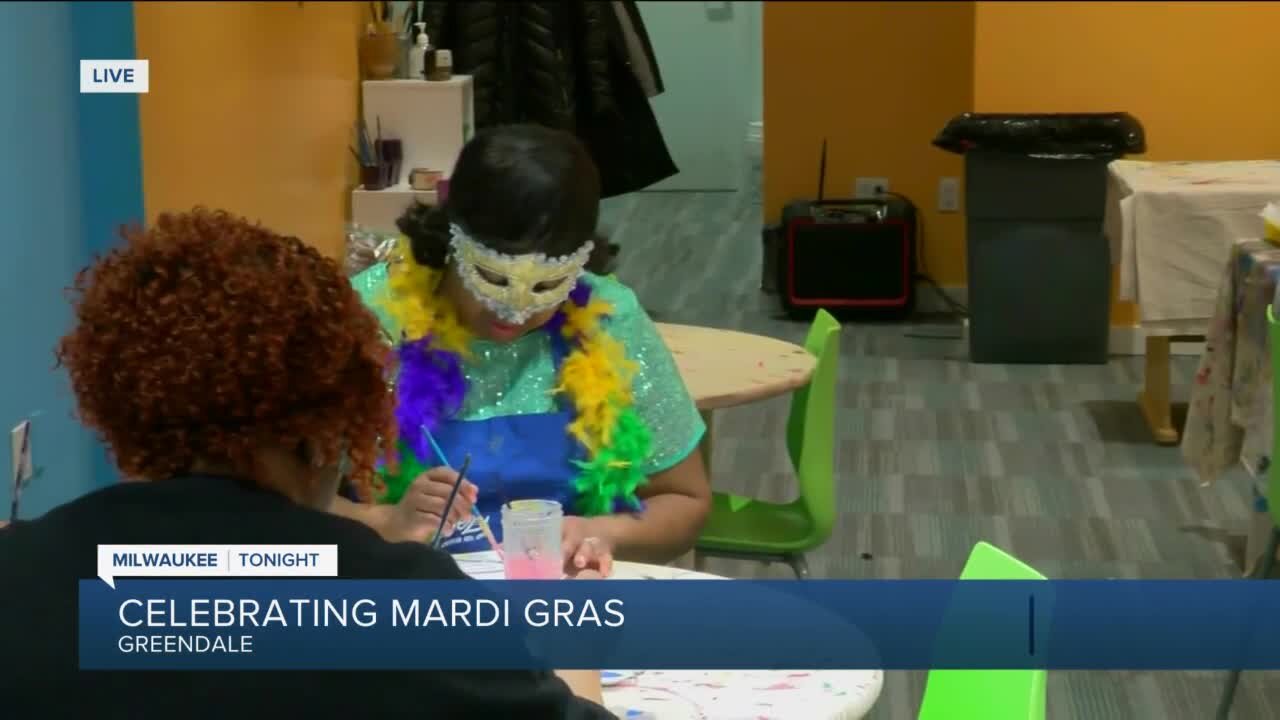 Celebrating Mardi Gras in Greendale