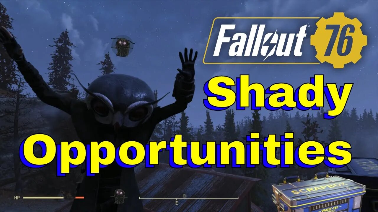 Shady Opportunities In Fallout 76