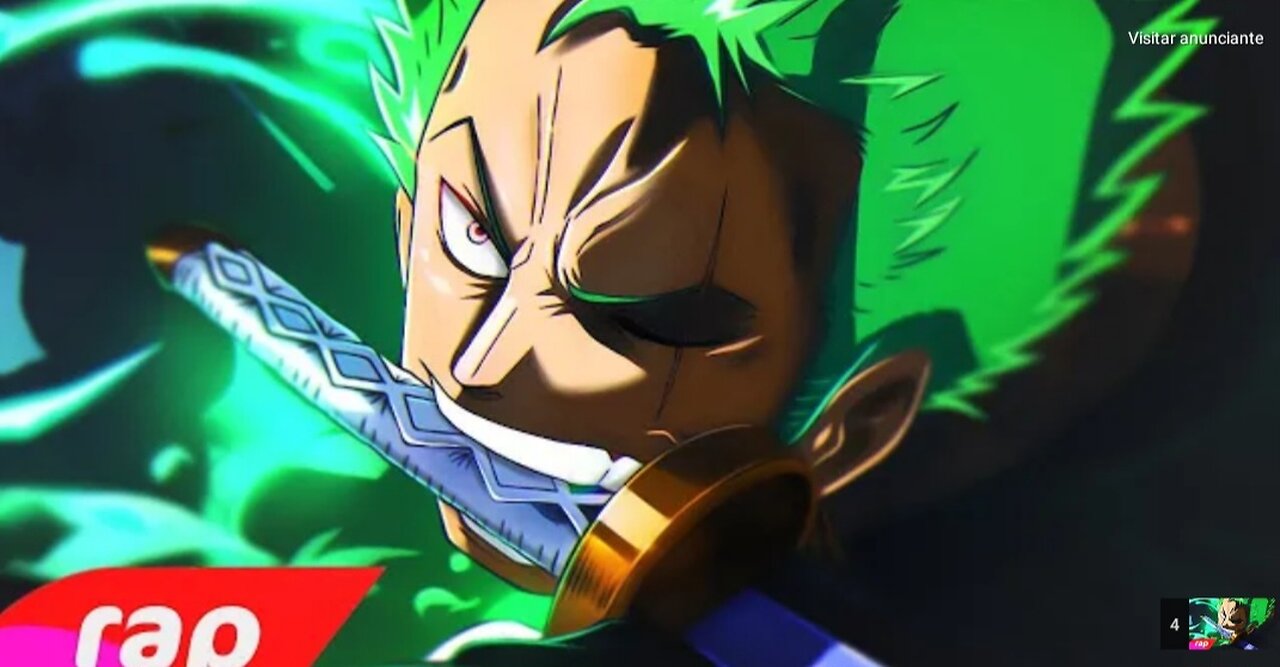 Rap do Zoro (One piece)- O MAIOR ESPADACHIM DO MUNDO