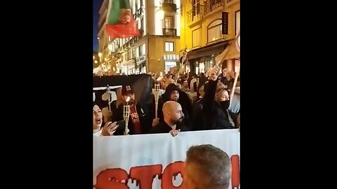 Portuguese Protesting The Islamic Invasion