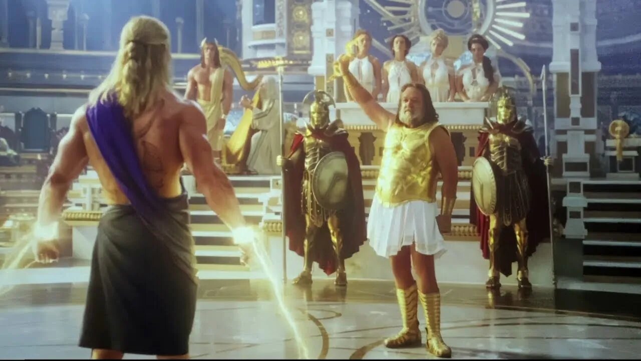 Thor vs Zeus Full Fight - Thor Love and Thunder(2022) HD