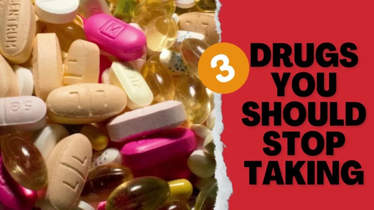 3 Drugs You Should Stop Taking Immediately and the Foods You Should Eat Instead