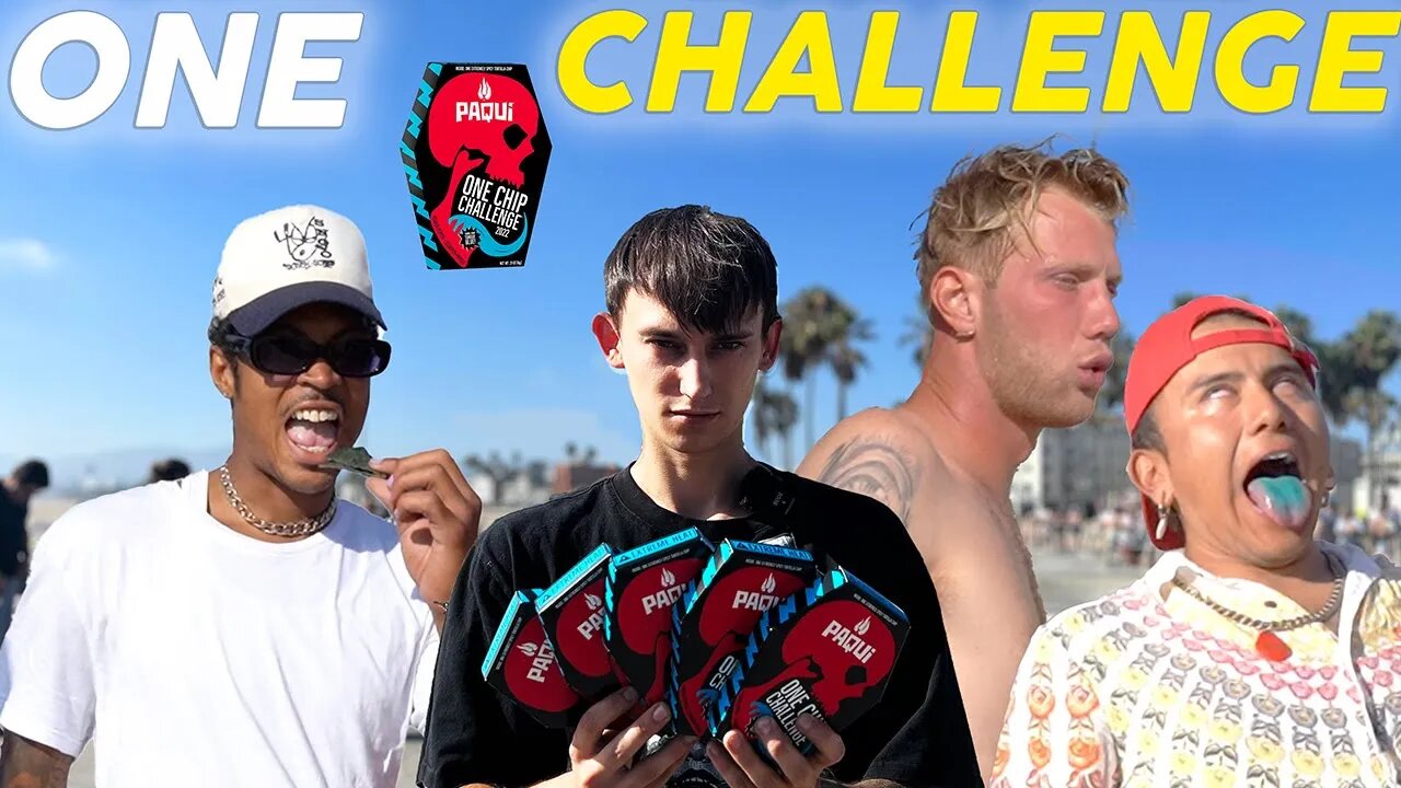 PAYING STRANGERS AT VENICE BEACH TO EAT WORLDS HOTTEST CHIP!