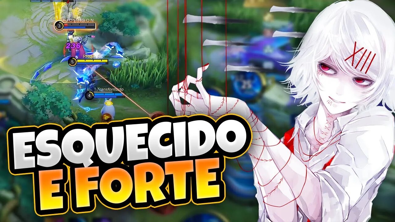 ELE É FORTE E QUASE NINGUÉM USA | MOBILE LEGENDS