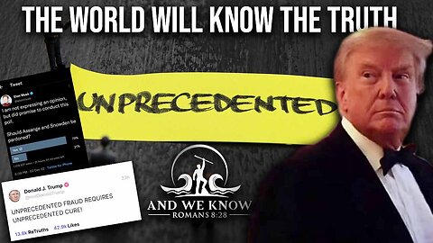 : The TRUTH is WORLDWIDE! Unprecedented!