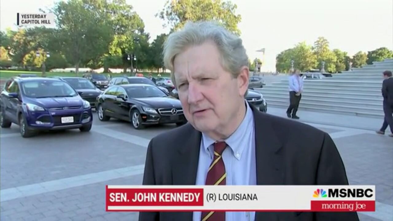 Senator John Kennedy To House Colleagues: Follow Your Heart, But Take Your Brain With You