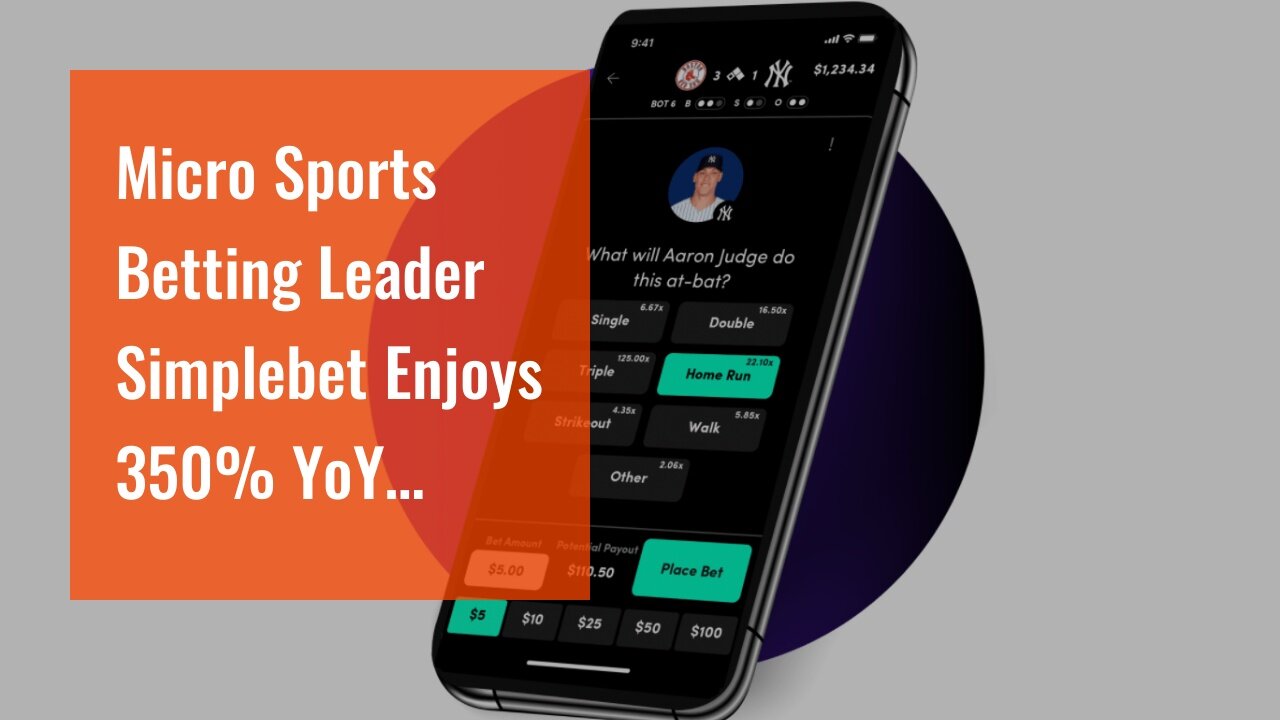 Micro Sports Betting Leader Simplebet Enjoys 350% YoY Growth in NBA Markets