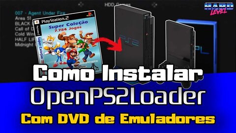 COMO INSTALAR O OPL COM O DVD DA SUPER COLEÇÃO DE EMULADORES! MÉTODO ALTERNATIVO FÁCIL DEMAIS!