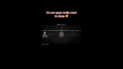 Do you guys really need to sleep 🤔