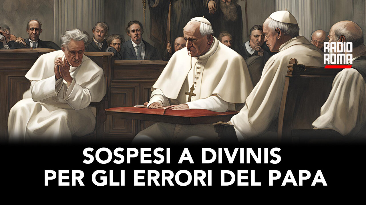 SOSPESI A DIVINIS PER GLI ERRORI DEL PAPA ( Con Padre Gbénou e Don Tullio Rotondo)