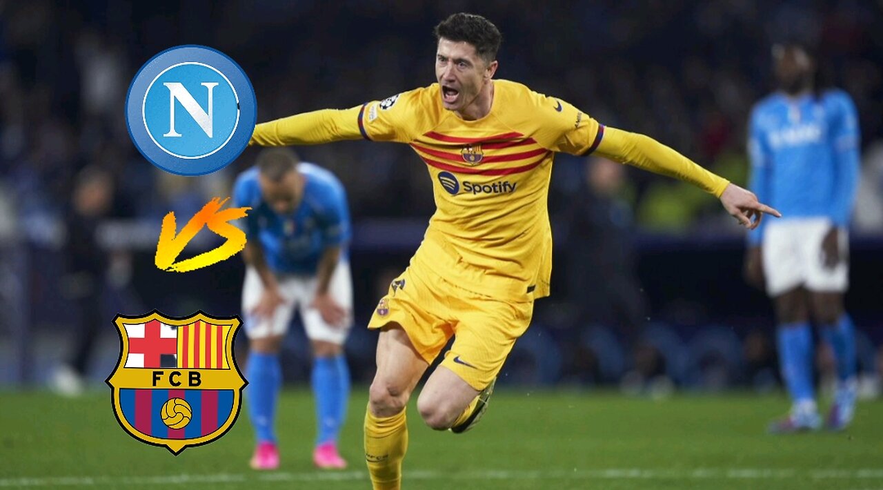 Barcelona vs Napoli. | Champions league.