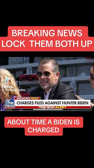 Hunter Biden charged finally