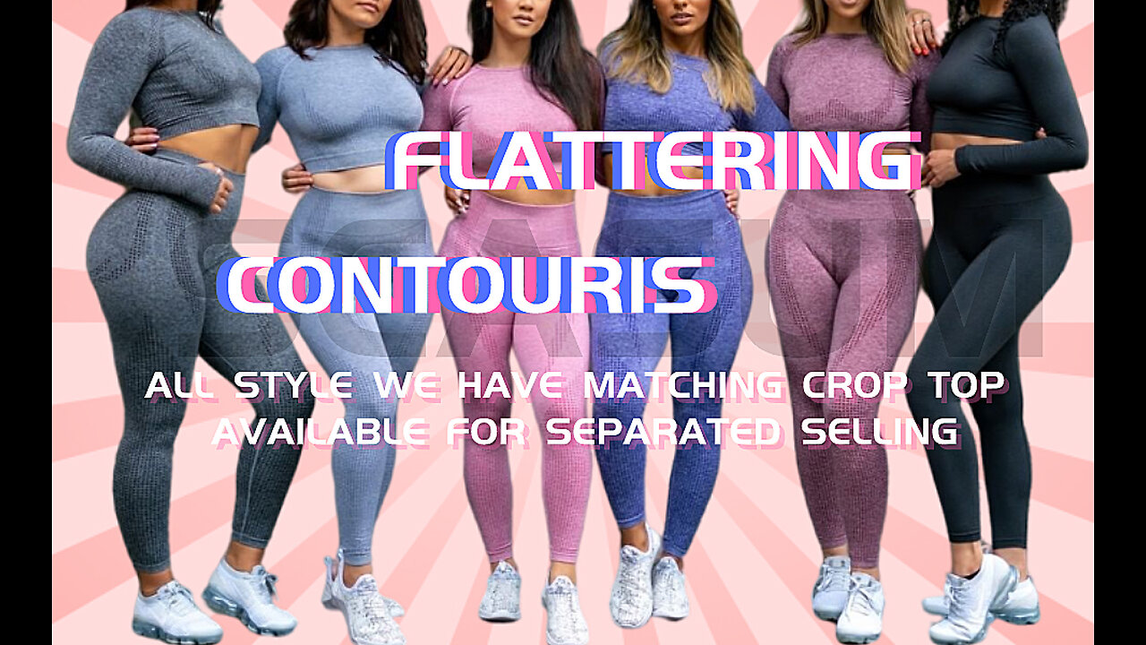 Women High Waisted Leggings Seamless Workout Yoga Pants Butt Lift Tummy Control