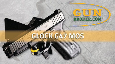 Features of the Glock G47 MOS Handgun