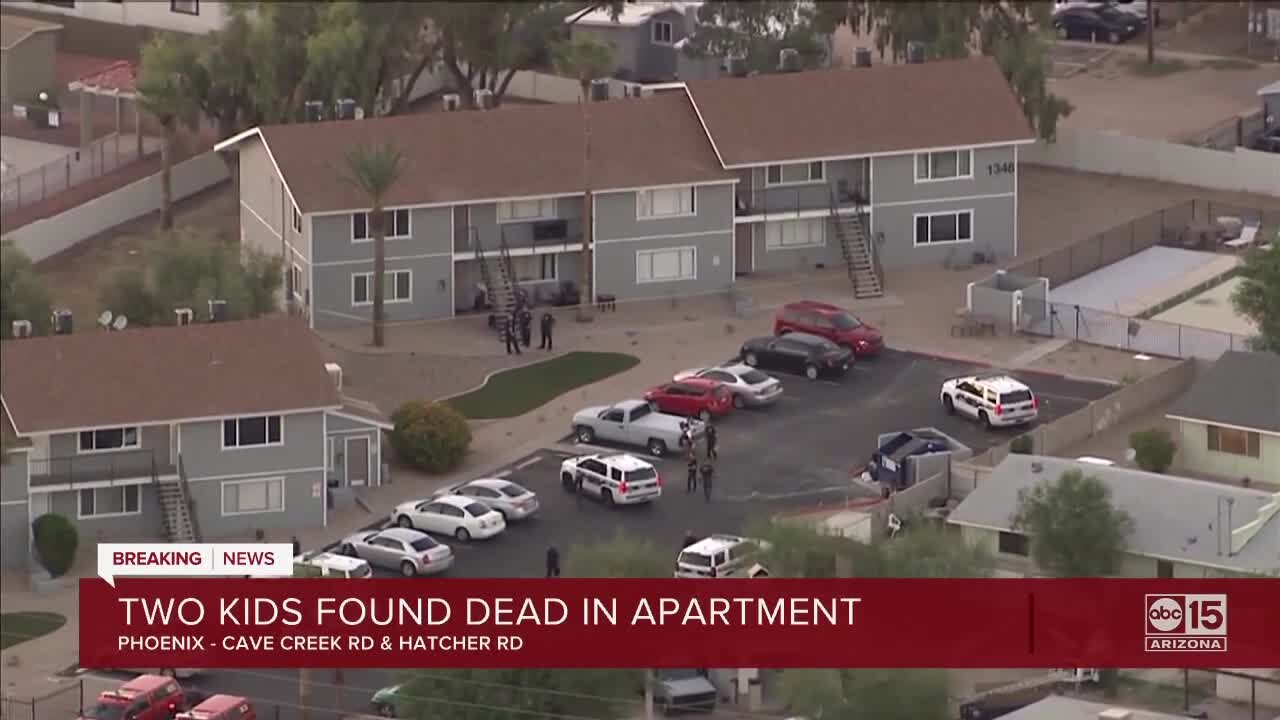 Two kids found dead in north Phoenix apartment