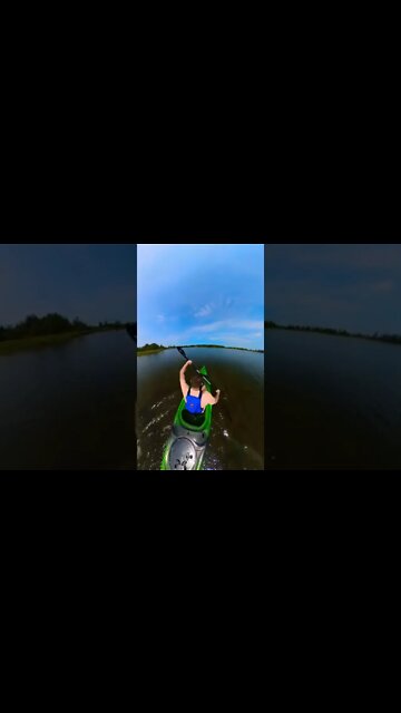 360 Video Kayaking in a river