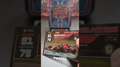 Topps Turbo Attax 2022 F1 Formula1 epic trading card opening best exclusive unboxing FRENCH GP2022