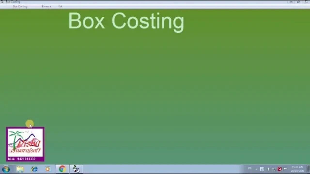 Corrugated Box Costing Software