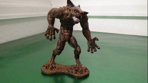 Werewolf solid toy figure