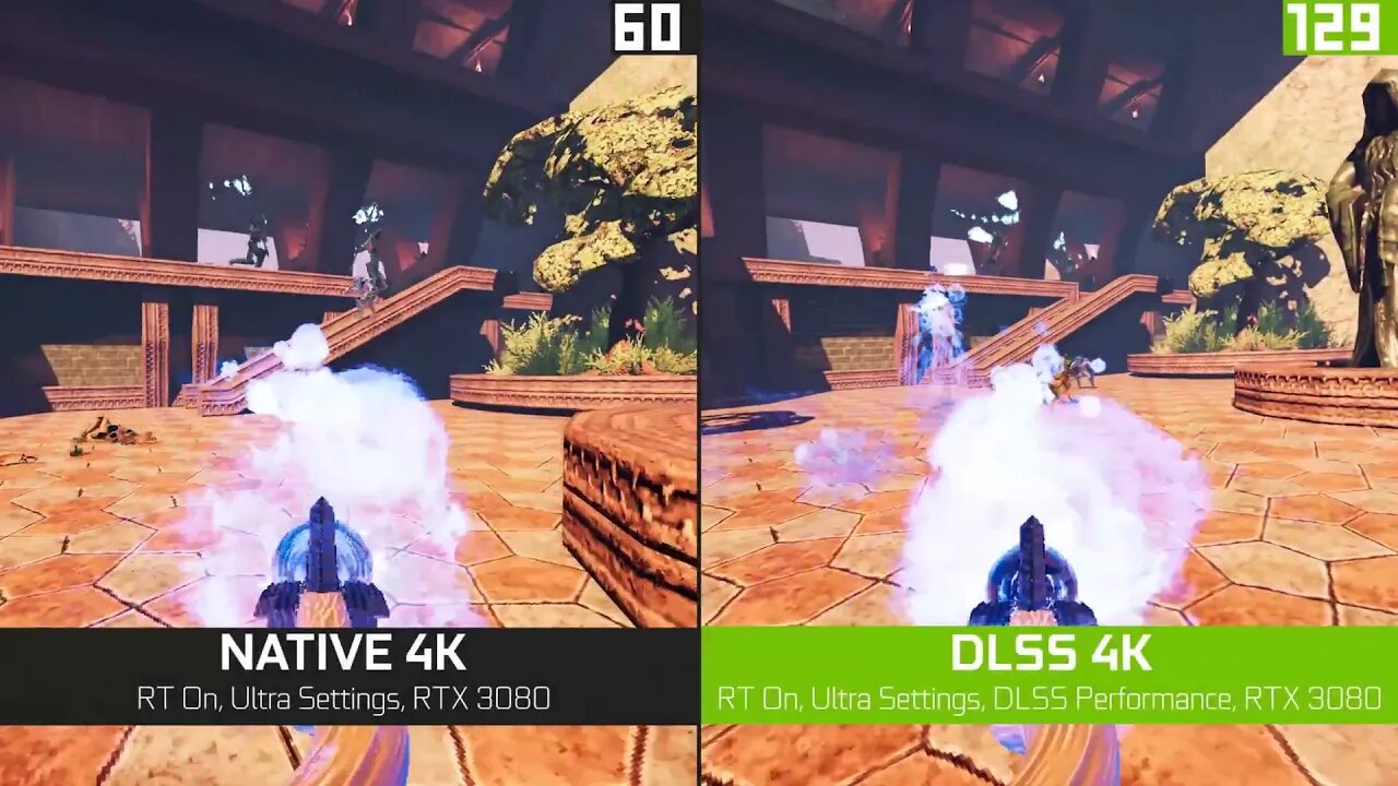 AMID EVIL | 4K NVIDIA DLSS Comparison