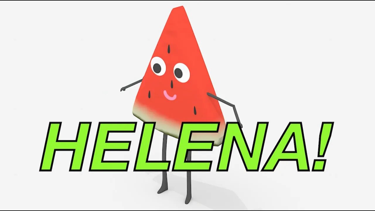Happy Birthday HELENA! - WATERMELON Birthday Song