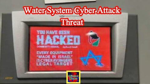 Water system cyber attack threat