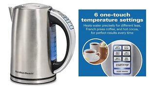 Hamilton Beach Variable Temperature Electric Kettle