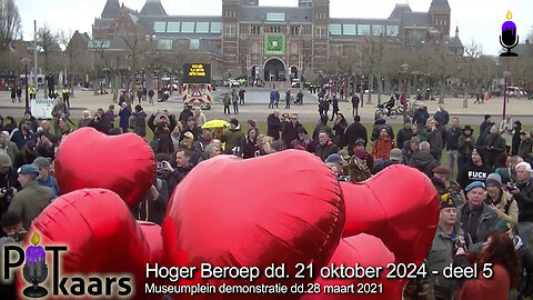 deel 5 Hoger Beroep Museumplein Demonstranten Amsterdam dd. 28 maart 2021 - 21 oktober 2024