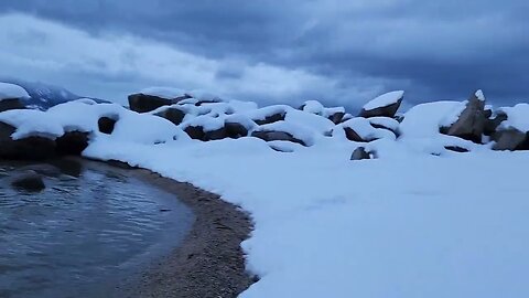 Boulders in Lake Tahoe