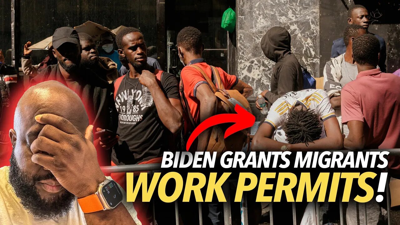 Biden Grants Legal Status, Work Permits To Migrants Flooding the Border... New York and Chicago