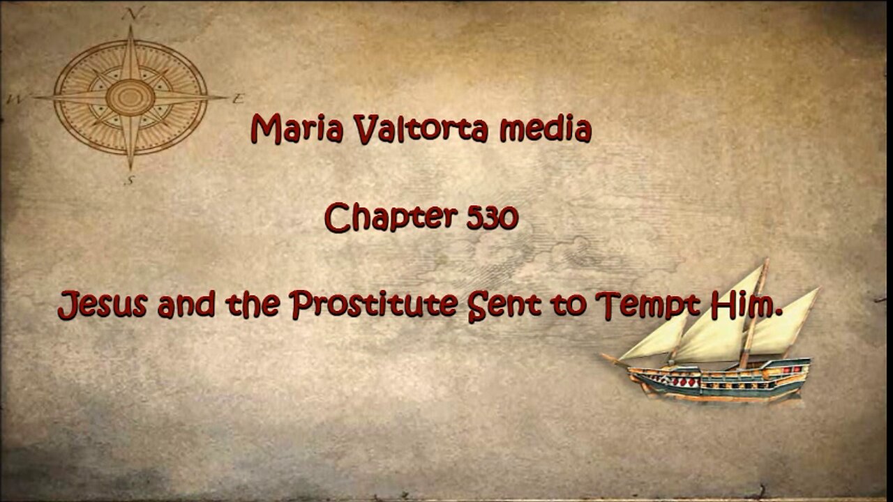 Jesus and the Prostitute Sent to Tempt Him.