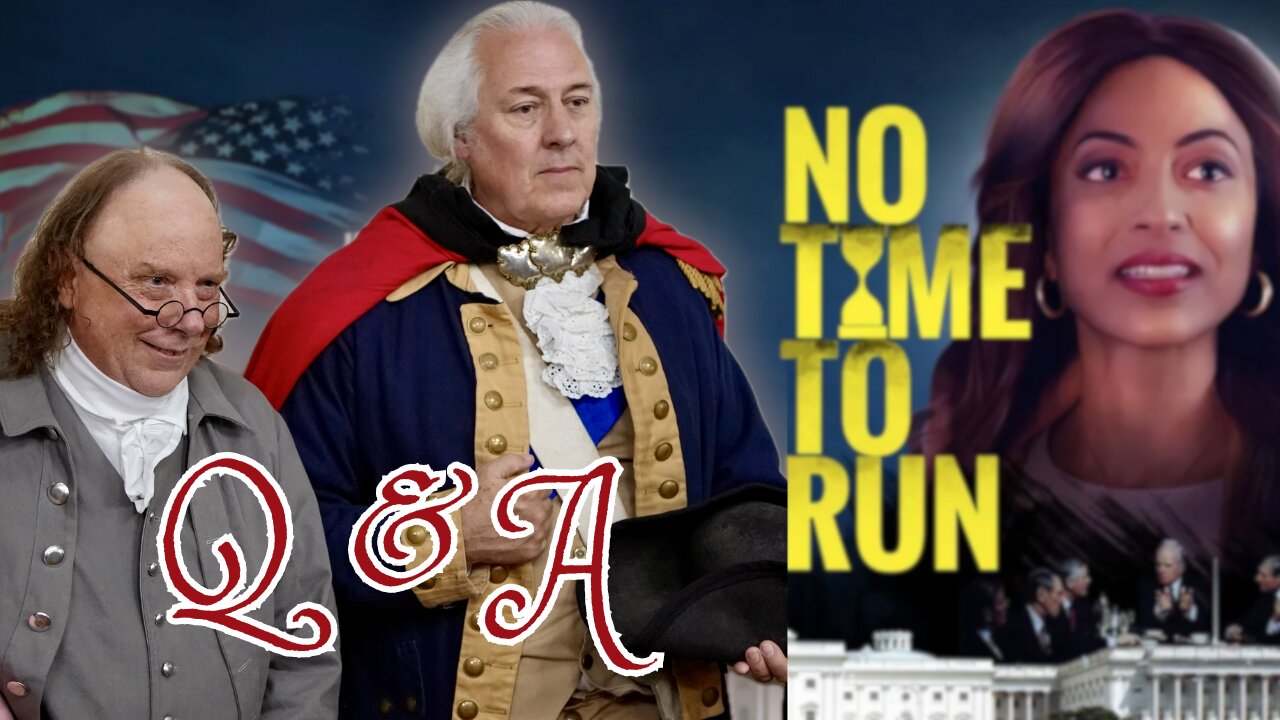 Benjamin Franklin & George Washington discuss new politics