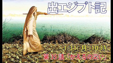 「カエルの災い」(出8.1-7)みことば福音教会2022.1.31(月)