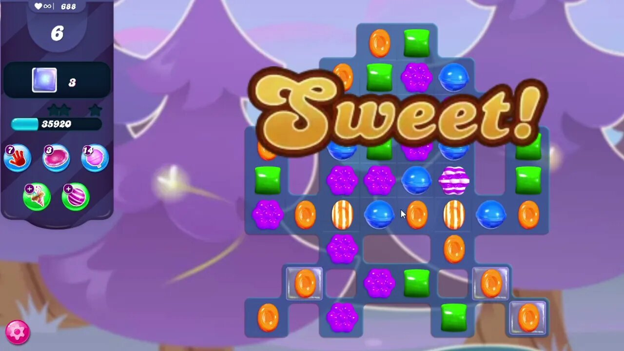 Candy Crush Saga Level 688