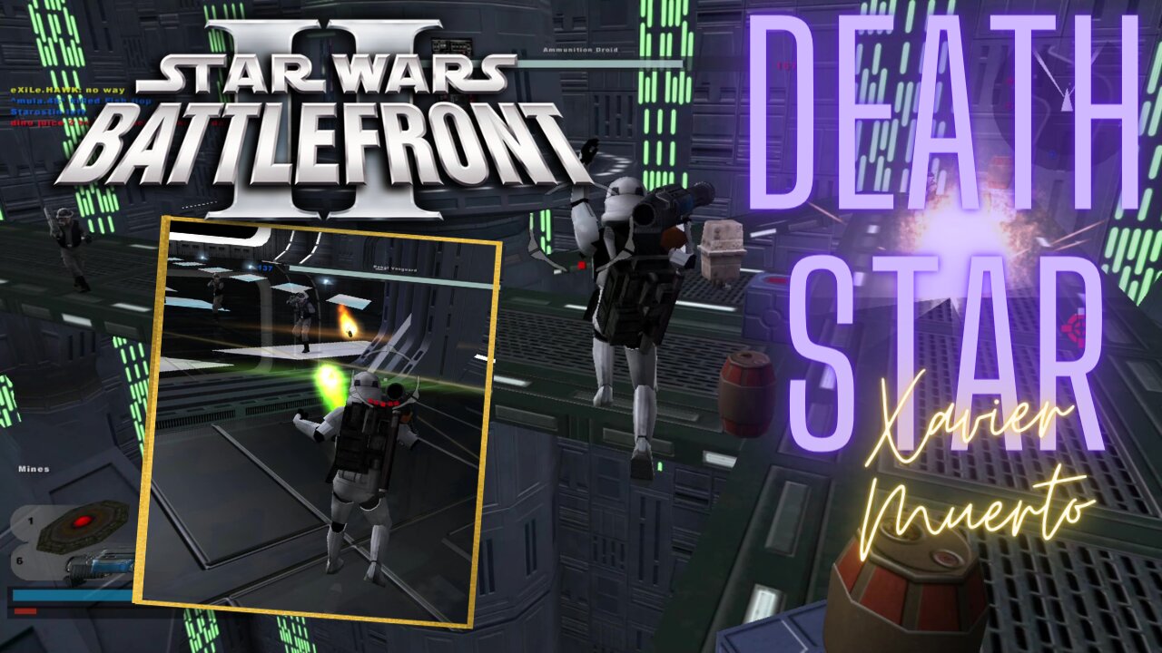 Star Wars Battlefront 2 (2005) Multiplayer / Death Star with Xavier Muerto