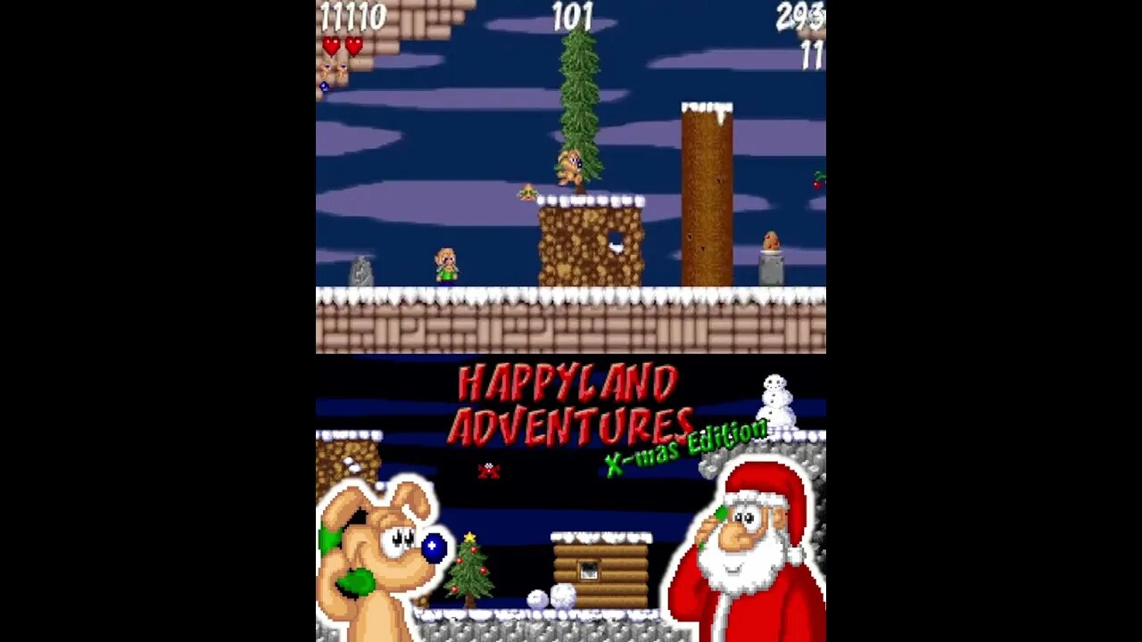 Happyland Adventures X-mas Edition #shorts #christmas #christmasgames #xmas #gaming #msdosgames