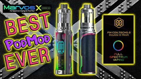 Freemax Marvos X Kit Is Full Spectrum Vaping